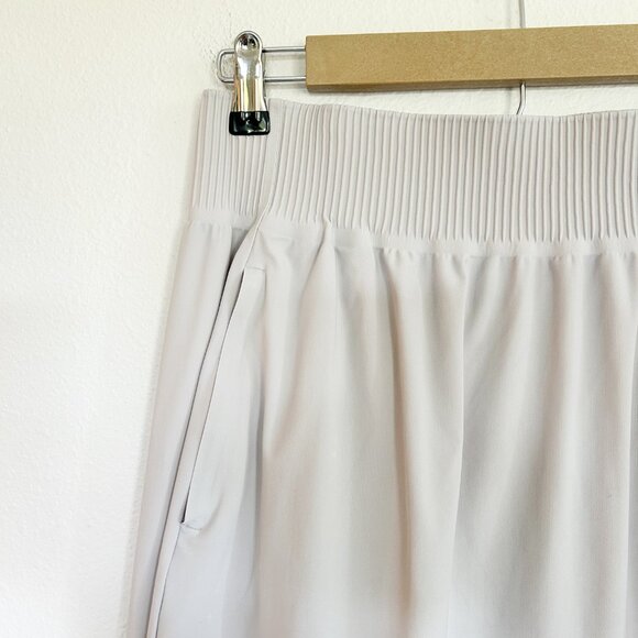 Athleta Skirt S Tan Cosmic High Low Hem Elastic Waist Athleisure Active - Picture 2 of 6